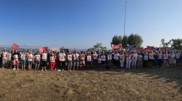 Gelibolu’da Tarikat İstemiyoruz Protestosu Yapıldı