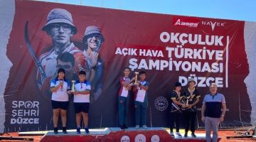 100. Yıl Barış Ortaokulu’ndan Okçulukta Tarihi Başarı
