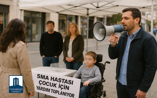 Çanakkale Valiliği’nden SMA ve DMD Yardım Standlarına Yönelik Uyarı