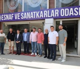 Esnaf Odalarına Ahilik Haftası Ziyaretleri Yapıldı