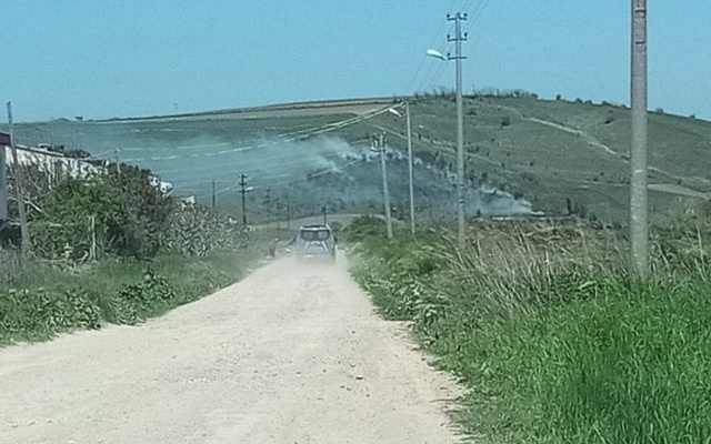 Gelibolu Karayokuş’ta Korkutan Yangın