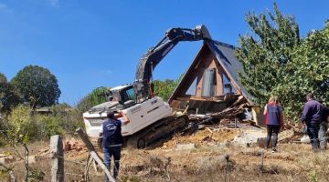 Çanakkale’de Kaçak Yapıyla Mücadele Hız Kesmiyor
