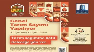 Çanakkale’de 2025 Genel Tarım Sayımı Yapılıyor