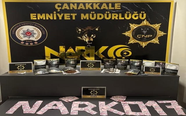 Çanakkale’de Büyük Uyuşturucu Operasyonu