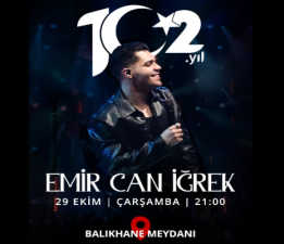 Cumhuriyet Bayramı’nda Emircan İğrek Geliyor