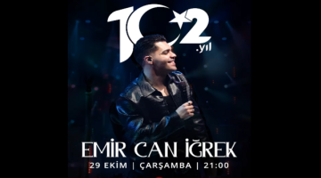 Cumhuriyet Bayramı’nda Emircan İğrek Geliyor