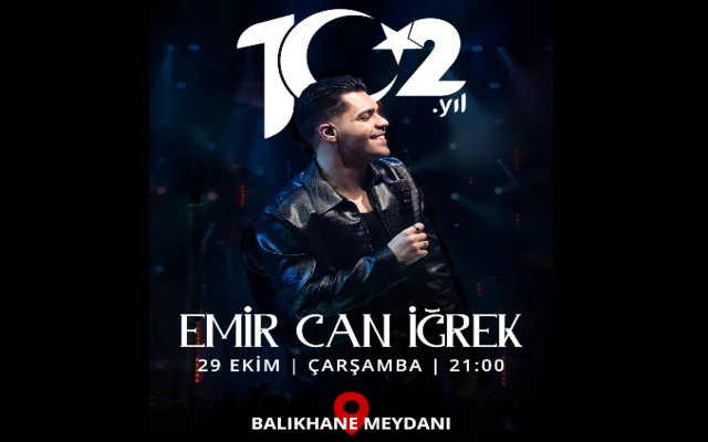 Cumhuriyet Bayramı’nda Emircan İğrek Geliyor