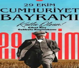 Kaymakam Cihat Koç’tan Cumhuriyet Bayramı Mesajı