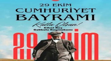 Kaymakam Cihat Koç’tan Cumhuriyet Bayramı Mesajı