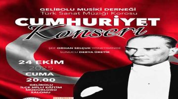 Gelibolu’da Cumhuriyet Coşkusu Türk Sanat Müziği ile Taçlanıyor