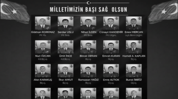 Türkiye Yasta 20 Kahramanımız Şehit Oldu