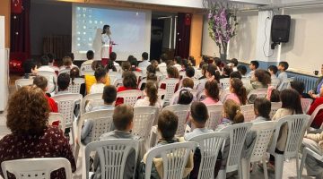 Gelibolu’da Miniklere Sağlık Dersi