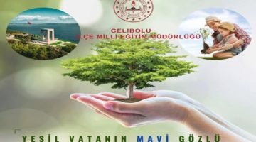 “Yeşil Vatanın Mavi Gözlü Kenti” Fidan Dikimi Yapılıyor