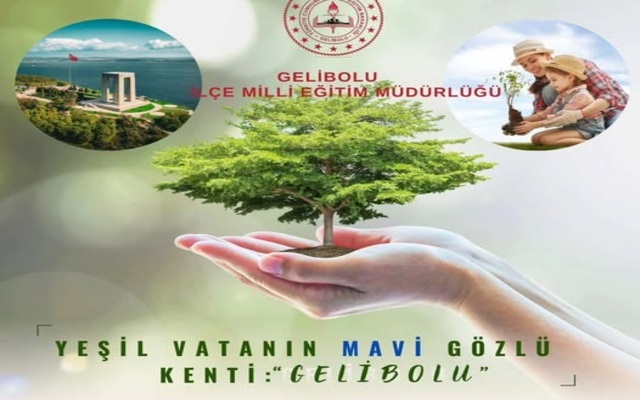 “Yeşil Vatanın Mavi Gözlü Kenti” Fidan Dikimi Yapılıyor