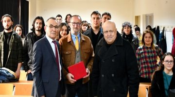 ÇOMÜ’de “Dijital Medyada Yenilikçi Yöntemler” söyleşisi gerçekleştirildi