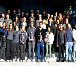 ÇOMÜ’lü Şampiyonlar Dalyancı İle Bir Araya Geldi