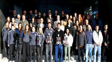 ÇOMÜ’lü Şampiyonlar Dalyancı İle Bir Araya Geldi