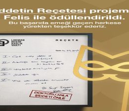 “Doktoru Anla, Şiddeti Önle” Kampanyasına Felis Ödül