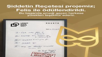 “Doktoru Anla, Şiddeti Önle” Kampanyasına Felis Ödül