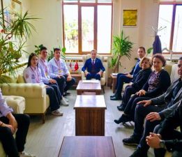 Gelibolu’nun Altın Şeflerinden Kaymakam Cihat Koç’a Ziyaret