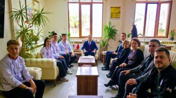 Gelibolu’nun Altın Şeflerinden Kaymakam Cihat Koç’a Ziyaret