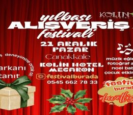 Yılbaşı Alışveriş Festivali Çanakkale’de Yeni Yıl Coşkusunu Başlatıyor