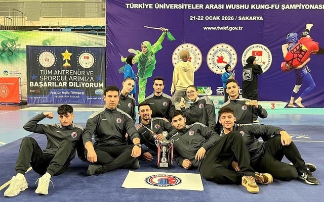ÇOMÜ Sporun Zirvesinde: Wushu’da Türkiye Şampiyonluğu Geldi