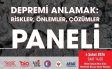 Çanakkale’de “Depremi Anlamak” Konulu Panel Düzenlenecek