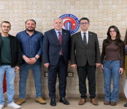 Kosova Heyetinden ÇOMÜ Rektörü Erenoğlu’na Ziyaret