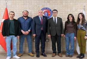 Kosova Heyetinden ÇOMÜ Rektörü Erenoğlu’na Ziyaret