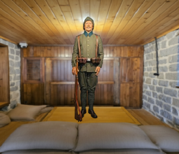 Yahya Çavuş’un Heykeli Müze Evi’nde Açıldı