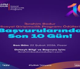 İbrahim Bodur Sosyal Girişimcilik Ödülleri Başvurularında Son 10 Gün