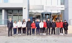 U19 Genç Kadın Boks Milli Takımı’na Moral Ziyareti
