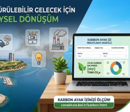 Çanakkale Belediyesi’nden Karbon Hesaplama Modülü