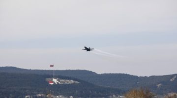 Çanakkale Semalarında Gurur Dolu Anlar