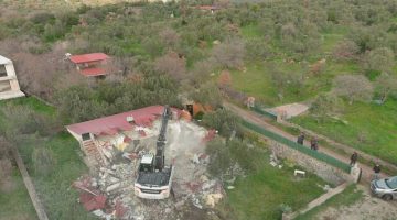 Çanakkale’de Kaçak Yapılaşmaya Geçit Yok: 31 Yapı Yıkıldı