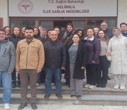 Gelibolu İlçe Sağlık Müdürlüğü Çalışanları Bayramlaştı