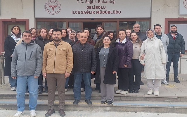 Gelibolu İlçe Sağlık Müdürlüğü Çalışanları Bayramlaştı