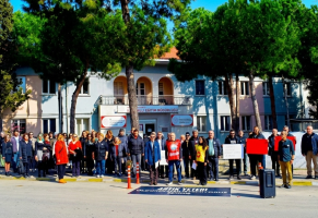 Gelibolu’da Eğitimcilerden Ortak Tepki: “Öğretmene Şiddete Son”