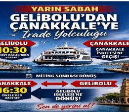 Engin Coşkun: Gelibolu’nun Sesi Boğazdan Yükselecek