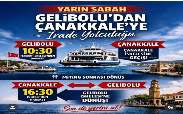 Engin Coşkun: Gelibolu’nun Sesi Boğazdan Yükselecek