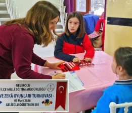 Gelibolu’da Akıl ve Zekâ Oyunları Turnuvası Yapıldı