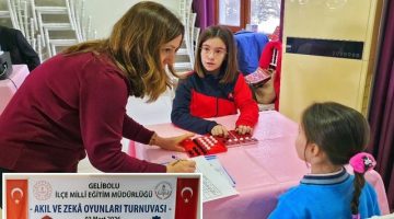 Gelibolu’da Akıl ve Zekâ Oyunları Turnuvası Yapıldı