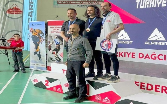 ÇOMÜ’lü Milli Sporcudan Para Tırmanışta Madalya Geldi