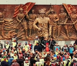 Tarihi Alan’da Binlerce Motosikletli Şehitler İçin Bir Araya Geldi