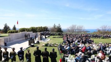 Çanakkale Kara Savaşları’nın 111. Yılı Conkbayırı’nda Anıldı