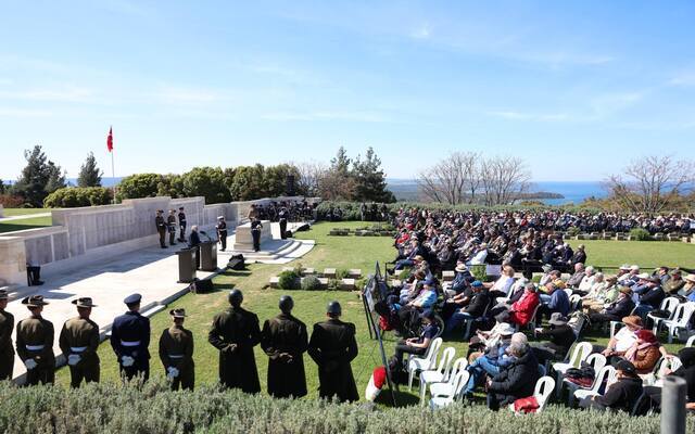 Çanakkale Kara Savaşları’nın 111. Yılı Conkbayırı’nda Anıldı