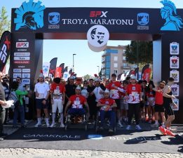 Çanakkale’de “Troya Maratonu” Koşuldu