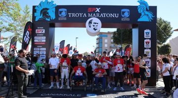 Çanakkale’de “Troya Maratonu” Koşuldu