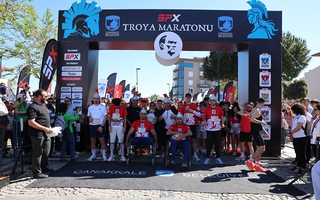Çanakkale’de “Troya Maratonu” Koşuldu